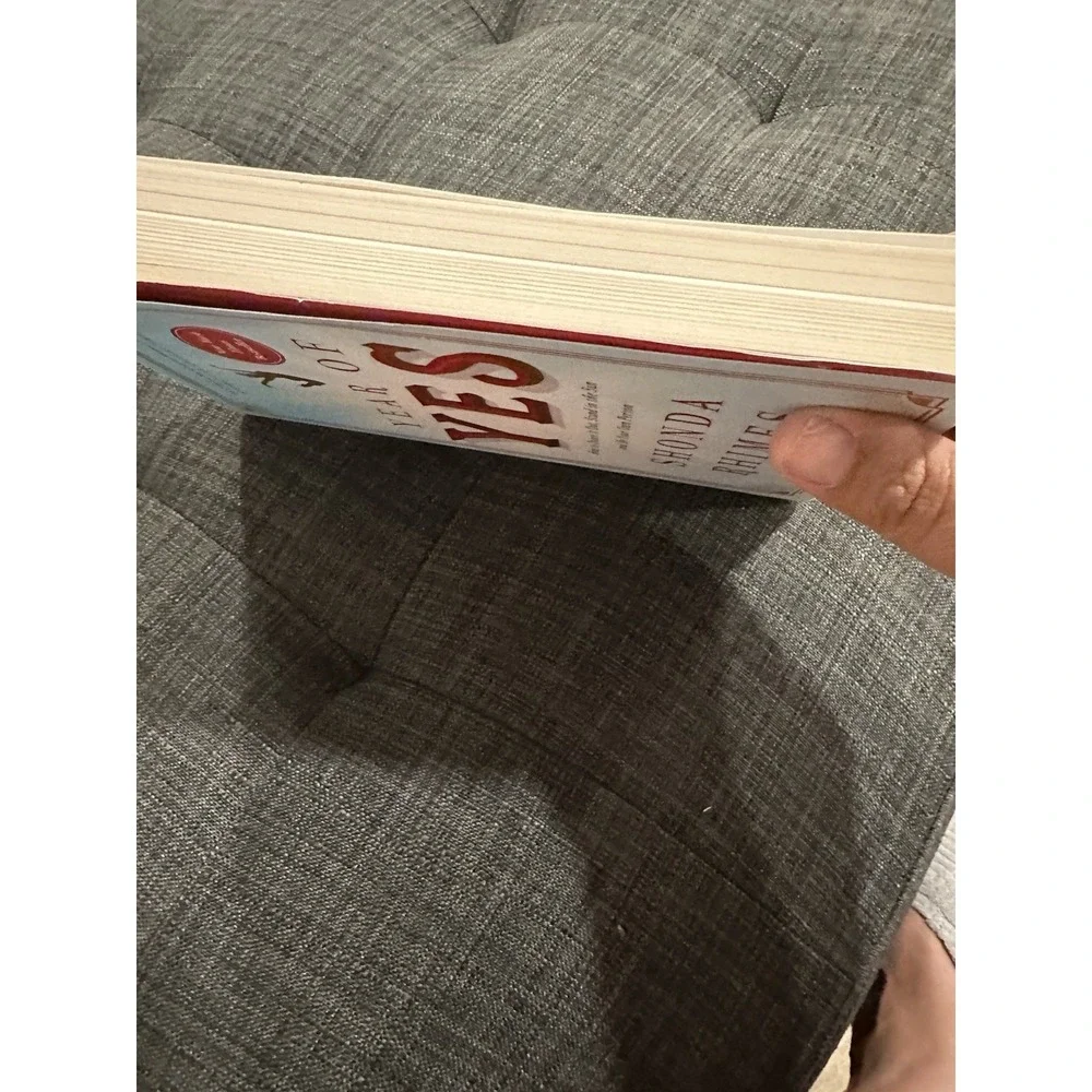 Shonda Rhimes Paperback Book Year Of Yes